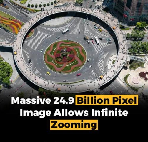 Massive 24.9 Billion Pixel Image Unlimited Zoom